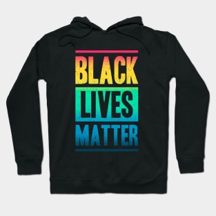 Black Lives Matter - BLM Colorful Design Hoodie